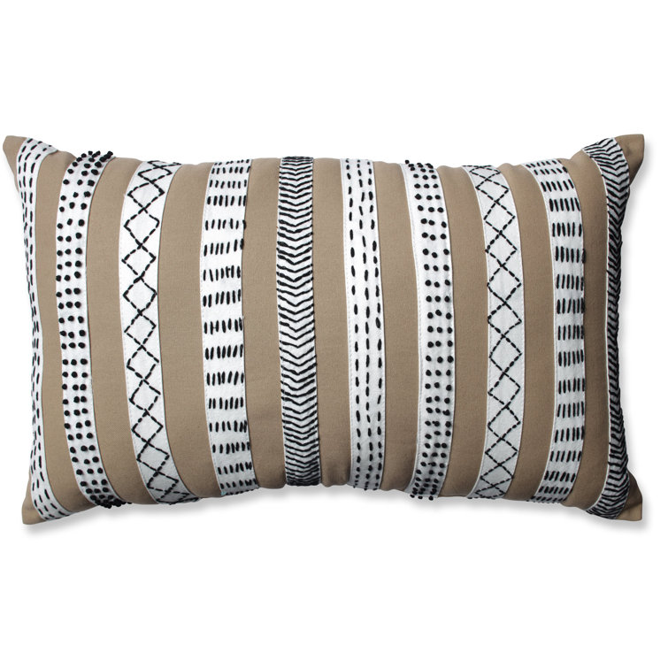 Wayfair black and outlet white pillows